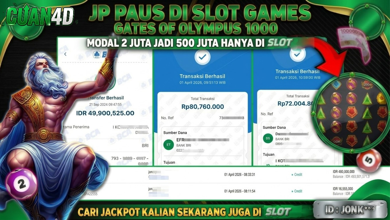 SELAMAT DATANG DI CUAN4D